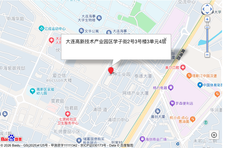联达科技地址地图